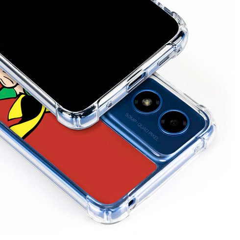DC Comics Robin Classic Art Moto G 5G (2024) Clear Case